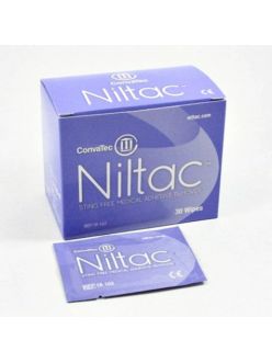 Очиститель для кожи Нилтак (антиклей Niltac) салфетки № 30, TR102, Convatec