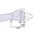 Перчатка компрессионная с длинными пальцами, арт.406, Ergoforma
