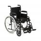 Кресло коляска с санитарным оснащением (туалет), H 011А, Armed