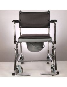 Кресло коляска с санитарным оснащением (туалет), E 0807, Ergoforce