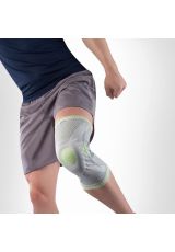 Бандаж коленного сустава (на колено) SB K01, ребра жесткости, силиконовое кольцо, Интерлин