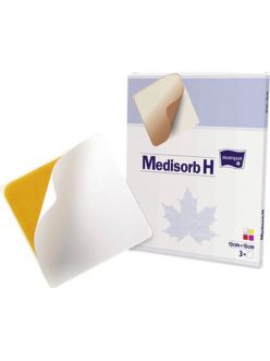 Повязка Medisorb H, гидроколлоидная, стерильная, 10*10 см, MA-152-RATG-120, Matopat