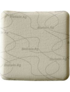 Повязка губчатая с серебром Биатен (Biatain AG) 10*10 см, арт.39622, Coloplast